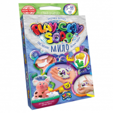 Набір творчості "пластилінове мило "play clay soap" малий рос (32) danko toys