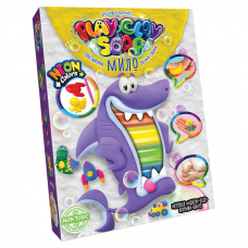 Набір творчості "пластилінове мило "play clay soap" середній укр (16) danko toys