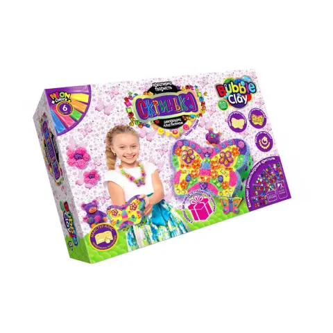 Набір творчості Скринька декорована пластиліном, Danko Toys