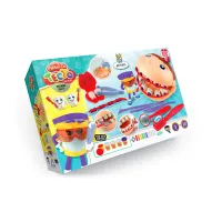 Набір креативної творчості Тісто для ліплення Master Do Дантист, TMD-12-01, Danko Toys