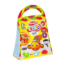 Набір творчості "тісто для ліпки "master do" комільфо 6 кольорів*20г (24) danko toys