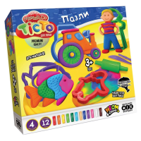 Набір творчості Тісто для ліпки Master Do Пазли, укр/рос, Danko Toys