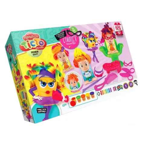 Набір творчої творчості Тісто для ліплення Master Do Стиліст-перукар, TMD-13-01/TMD-13-01U