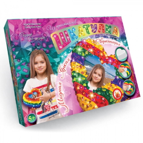 Набір творчості Шкатулка з кристалів, Danko Toys