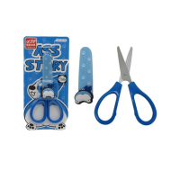 Ножиці, 12.5 см, у пластиковому чохлі Кіт, 3 види