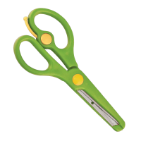 Ножиці дитячі зі зворотним механізмом, 135 мм