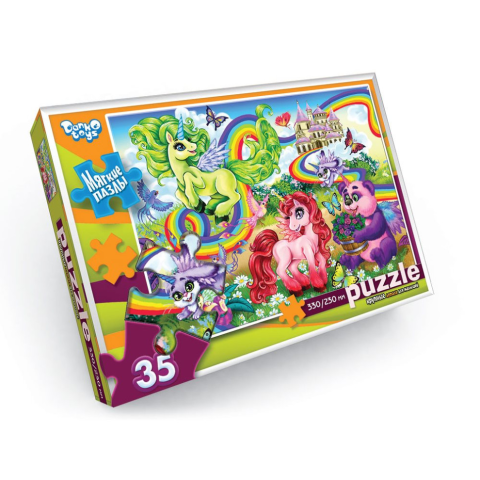 Пазли м’які Danko Toys, 35 елементів, S35-10 (В асортименті)