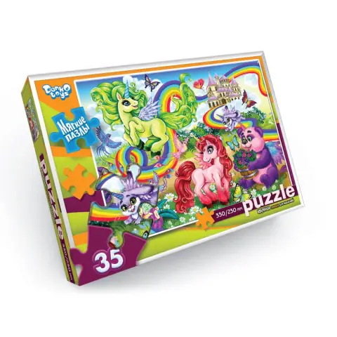 Пазли м’які Danko Toys, 35 елементів, S35-10 (В асортименті)