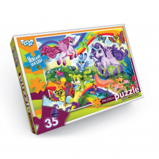 Пазли 35 ел. М'які danko toys мікс видів (S35-10-01,02,03,04...16)