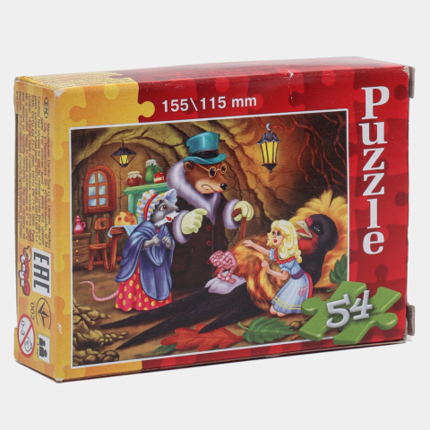 Пазли картонні Danko Toys Казки, 54 елементи (В асортименті)