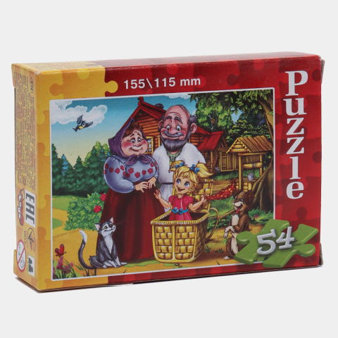Пазли картонні Danko Toys Казки, 54 елементи (В асортименті)