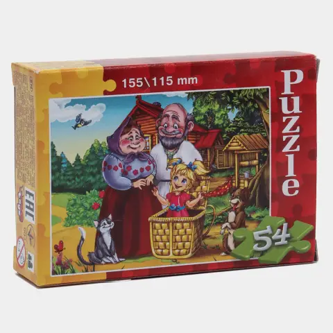 Пазли картонні Danko Toys Казки, 54 елементи (В асортименті)