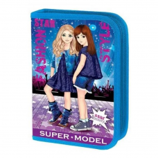Пенал Super model kidis одинарний, mix 7454