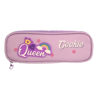 Пенал на 1 відділення з силіконовою аплікацією (В асортименті)