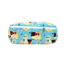 Пенал тканевый Frozen, 2 молнии, 20x8x4 см, с поролоном (в ассортименте)