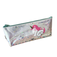 Пенал-косметичка блискучий Єдиноріг, 20x12 см (В асортименті)