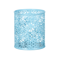 Підставка для ручок металева Квіти, 8x10 см