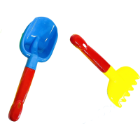 Пісочний набір Лопатка + граблі №4 Бамсик
