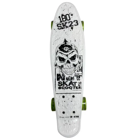 Скейт пенні борд Best Board, PU колеса, світлові ефекти, діаметр 4.5 см, дошка 55 см, S29661 (В асортименті)