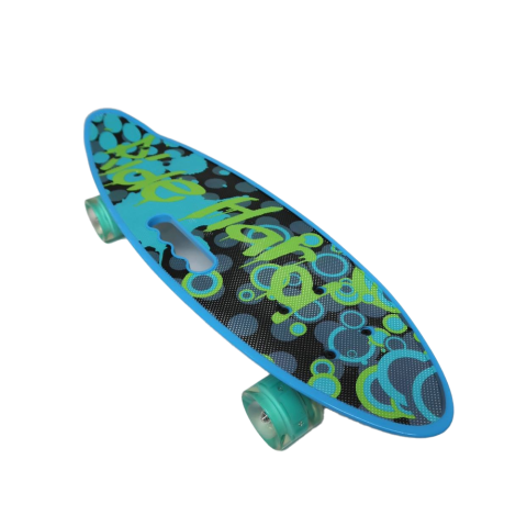 Скейт пенні борд Best Board, дошка 55 см, PU колеса, світлові ефекти, діаметр 6 см, C40310 (В асортименті)