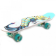 Скейт пенні борд круїзер із ручкою Best Board, PU колеса, що світяться, дошка 65 см, C40311 (В асортименті)