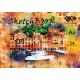 Скетчбук а4, 24 аркушів, клеєний, білий блок 100 г/м2, art line Мікс