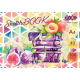 Скетчбук а4, 40 аркушів, клеєний, білий блок 100 г/м2, art line МІкс