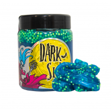 Слайм-лизун "dark slime - з кульками" - 250 грам (71831) Мікс