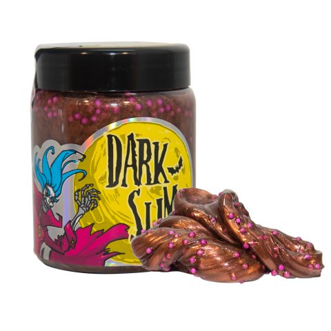 Слайм-лізун Dark Slime із кульками, 250 г, 71831 (В асортименті)
