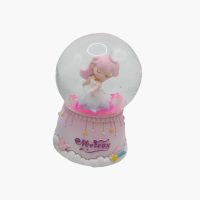 Сніжна куля Музична Дівчинка-квітка, 2198-Y, 80 мм (В асортименті)