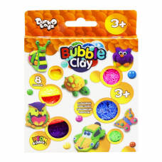 Набір для творчості "Bubble Clay" danko toys BBC-04-01U, 8 кольорів