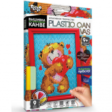 Набір для творчості "plastic canvas" DankoToys вишивка на пластиковій конві  (PC-01-01) МІкс