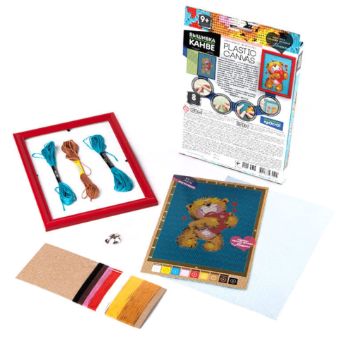 Набір для творчості Plastic Canvas вишивка, Danko Toys, PC-01-01 (В асортименті)