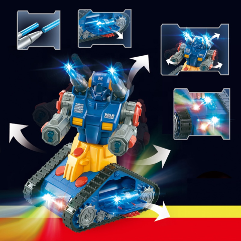 Трансформер на батарейках, 16x11x18.5 см, ZR152