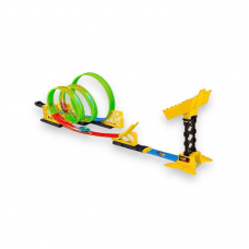 Трек гоночный Power Track со световыми эффектами +2 машини коробка 65*40*7см (D663-602)