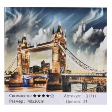 Картина за номерами   "Лондон" TK Group, 30х40см, 31711