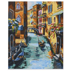 Картина за номерами   "Канал Венеції", 30х40см, 30039