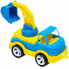 Автомобіль "mini matik" (13, 5 см) екскаватор, бамсик