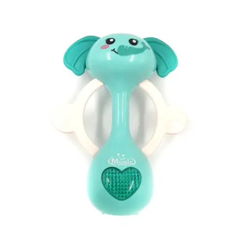 Брязкальце на батарейках музичне звірята TK Group, озвучення українською, пісні, підсвічування