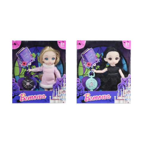 Лялька Венздей, 16 см, шарнірна, аксесуар (В асортименті)