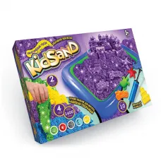 Набір творчості "кінетичний пісок "kidsand" 1200г+пісочниця (6) danko toys