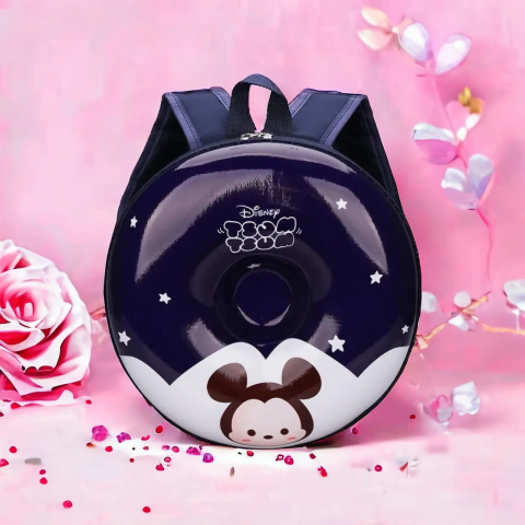 Рюкзак-пончик дитячий, твердий каркас, 27x27x8 см, C62591 (В асортименті)