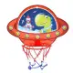 Баскетбольне кільце, пластиковий щит 27.5x19 см, пластикове кільце 10 см, сітка, м’яч, насос (В асортименті)