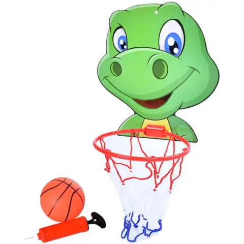 Баскетбольне кільце, щит із динозавром 26x30 см (В асортименті)