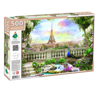 Пазли Енергія+ Вид на Ейфелеву башню, 500 елементів