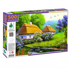 Пазли 500 " Традиційне українське село"