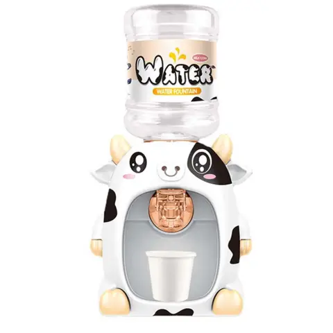 Дитячий кулер для води Коровка, підсвічування, звук, 21 см, 55556 (В асортименті)