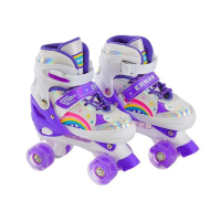 Ролики, розмір L (39-42), квади, PU колеса, світяться, RL2409 (В асортименті)