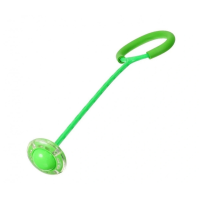 Скакалка нейроскакалка на одну ногу, 67 см, товщина 1 см, світлові ефекти, MS3235-2 (В асортименті)