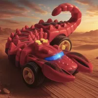 Машинка Скорпіон, звук, підсвічування